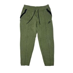 Nike Tech Jogger Unisex L Green Activewear Athleisure Sports Workout‎ Streetwear
